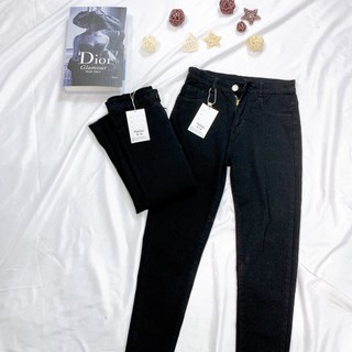 Quần jean nữ đen ôm - quần bò nữ dáng ôm kiểu hàn quốc thời trang