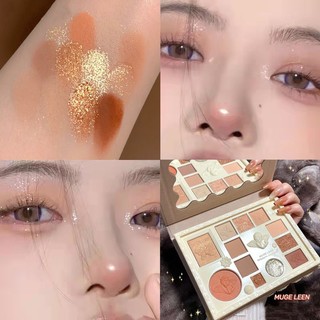 Bảng phấn mắt độ lên màu cao nhũ ánh kim lâu trôi trang điểm đa năng phấn mắt bảng phấn mắt phấn mắt đẹp phấn mắt lameila eyeshadow phấn mắt guicami phấn mắt nude phấn mắt dạng lỏng bộ phấn mắt phấn mắt màu nude phấn mắt lấp lá