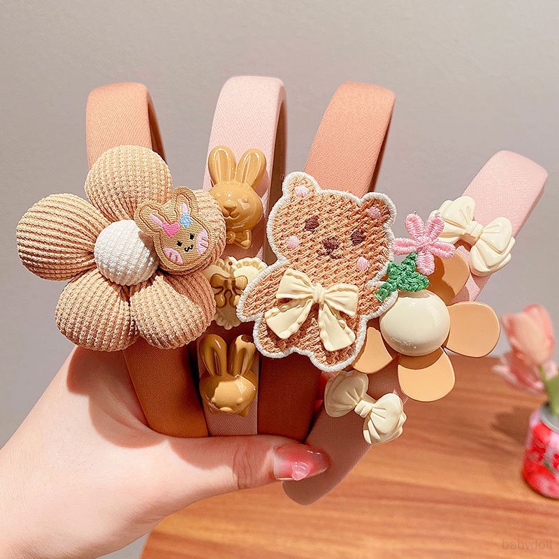 Kẹp Tóc Chống Trượt Phong Cách Hàn Quốc Dễ Thương Cho Bé Gái