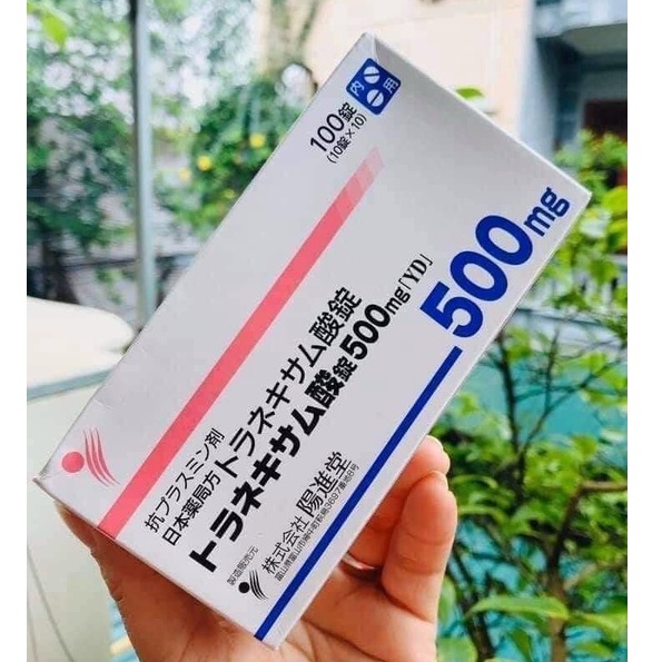 Viên uống trắng da, mờ thâm nám Transamin 500mg Nhật Bản