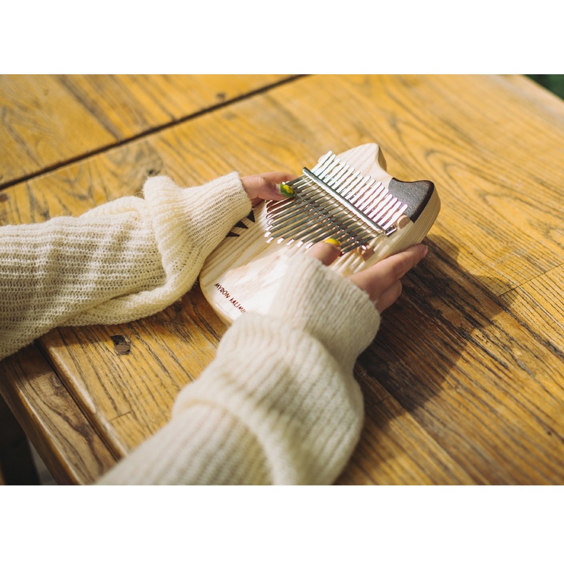 Đàn kalimba Myron -trọn bộ phụ kiện- BẢO HÀNH CHÍNH HÃNG 24 THÁNG