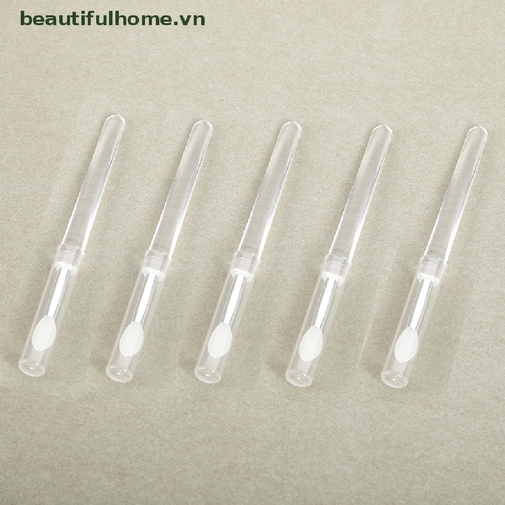 Set 1 / 5 Cọ Tô Son Môi Chất Liệu Silicone Tiện Dụng