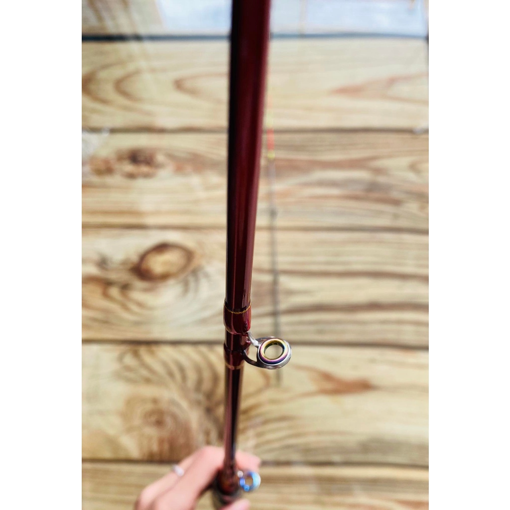 CẦN IKADA RUM NGỌN MÀU ĐỎ BÁN TITAN HALONG FISHING