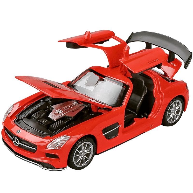 Mô Hình Xe Hơi Mercedes Benz SLS AMG Bằng Hợp Kim Tỉ Lệ 1: 32