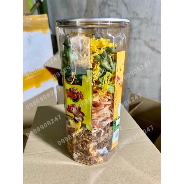 Mix 3 vị khô gà - heo - mực loại 1 thơm ngon