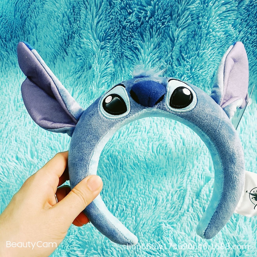 Disney Băng Đô Cài Tóc Hình Nhân Vật Stitch Hoạt Hình Lilo & Stitch Đáng Yêu