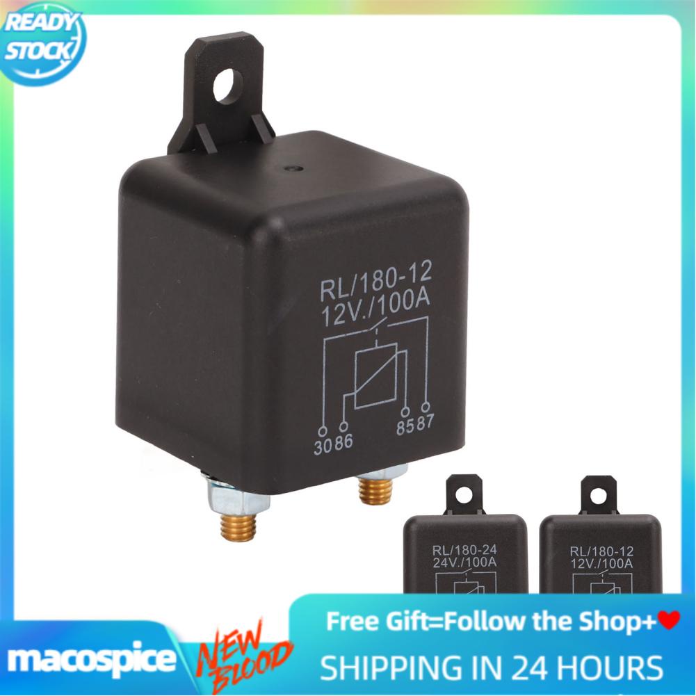 Macospice Starter Relay Battery Isolating Charge Switch for Cars