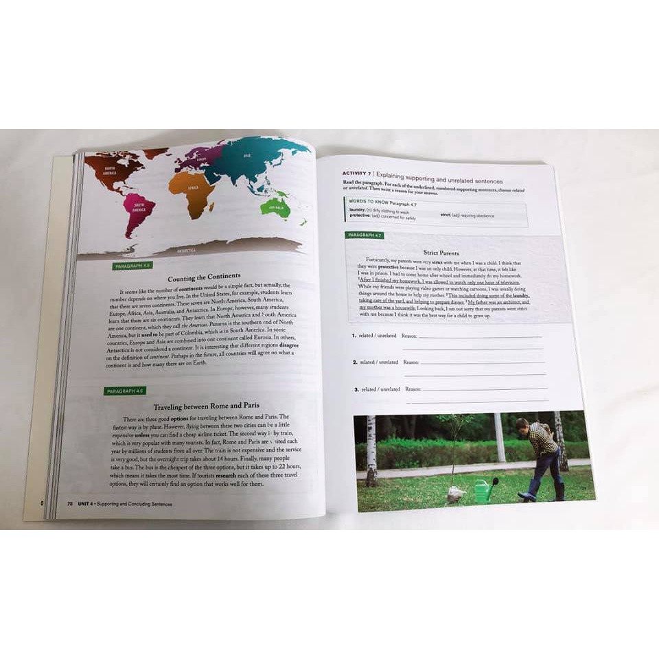 Great writing bộ 6q nhập màu tặng kèm audio và answer key