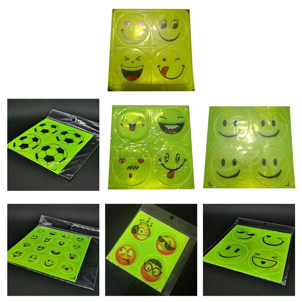 SHOUKEY Miếng Dán Phản Quang Cảnh Báo Ban Đêm Gắn Vành Bánh Xe Đạp 7 Kiểu Tùy Chọn