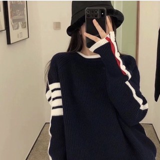 ÁO LEN THOM BROWNE XANH