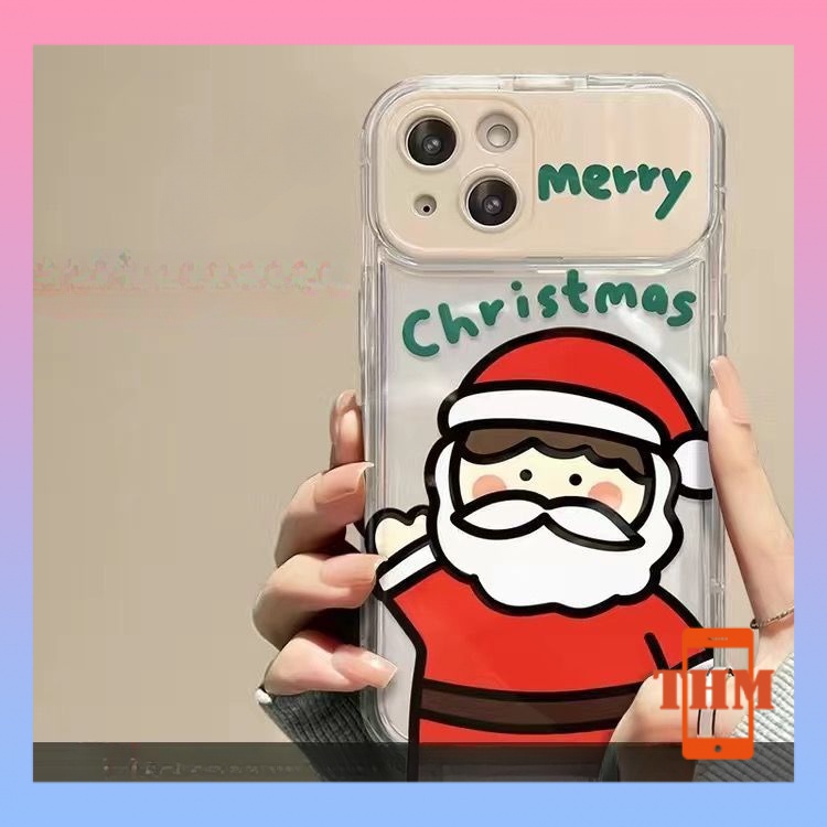 Ốp Lưng phone Camera Hoa Thỏ Hoa Ông già Noel Nắp Gập Kèm Gương Cho Iphone 6 / 6S / 6splus / se / 7 / 7plus / 8 / 8plus / X / xs / xsmax / 11 / 12 / 13 / 14 / Plus / Pro / Pro Max-5058