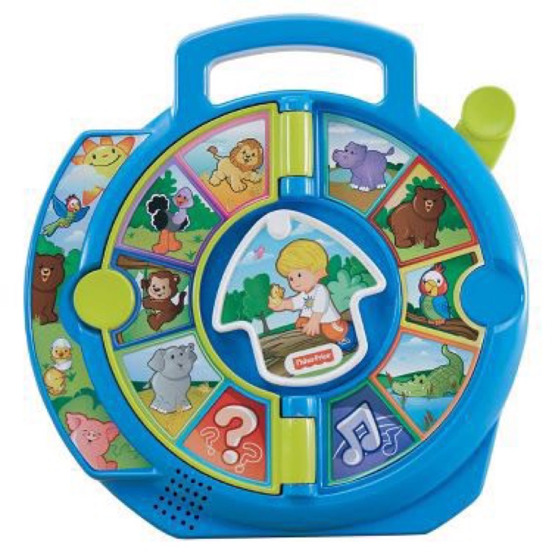 Đồ chơi sách vương quốc động vật Fisher Price Little People