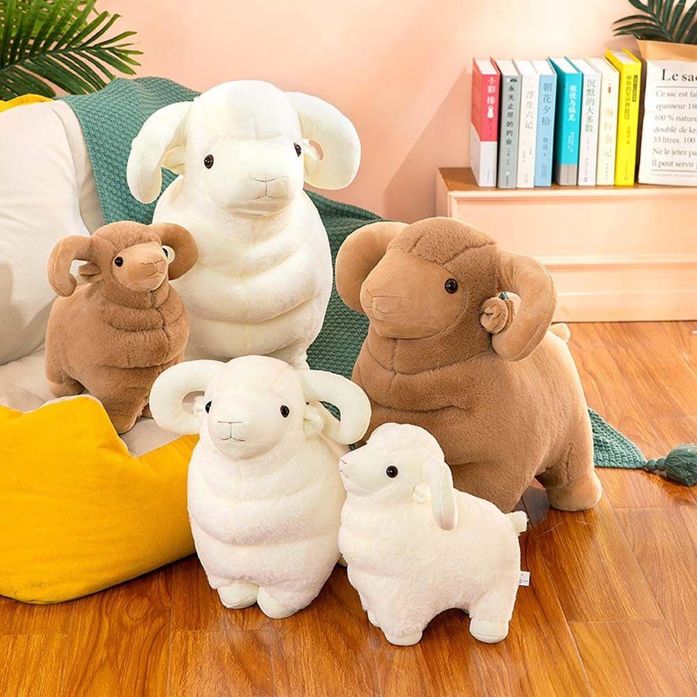 Lạc Đà Alpaca Nhồi Bông Kiểu Dáng Hoạt Hình Dễ Thương
