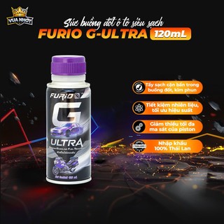 Phụ Gia Súc Béc Xăng Ôtô, Vệ Sinh Kim Phun Buồng Đốt Ô Tô Máy Xăng BCP G-Ultra 120mL Thái Lan