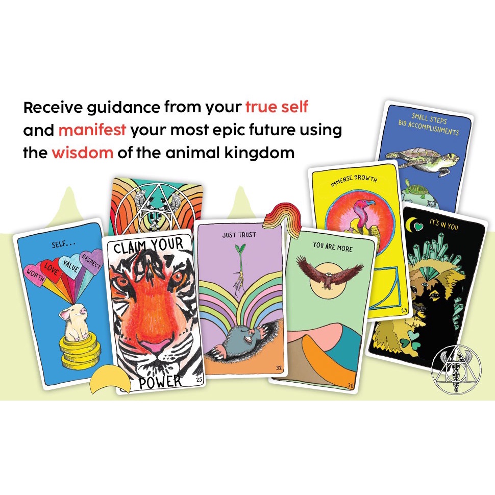 Bộ bài Animal Apothecary - Oracle Deck & Guide by Cara Elizabeth  @gocdoquyen