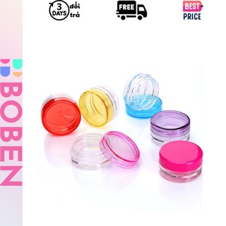 Hũ chiết mỹ phẩm hũ chiết kem 5gram 10gram nhựa cứng tiện dụng cho du lịch spa