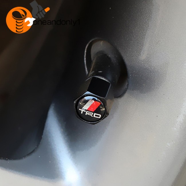 Set 4 Nắp Van Bánh Xe Hơi TRD