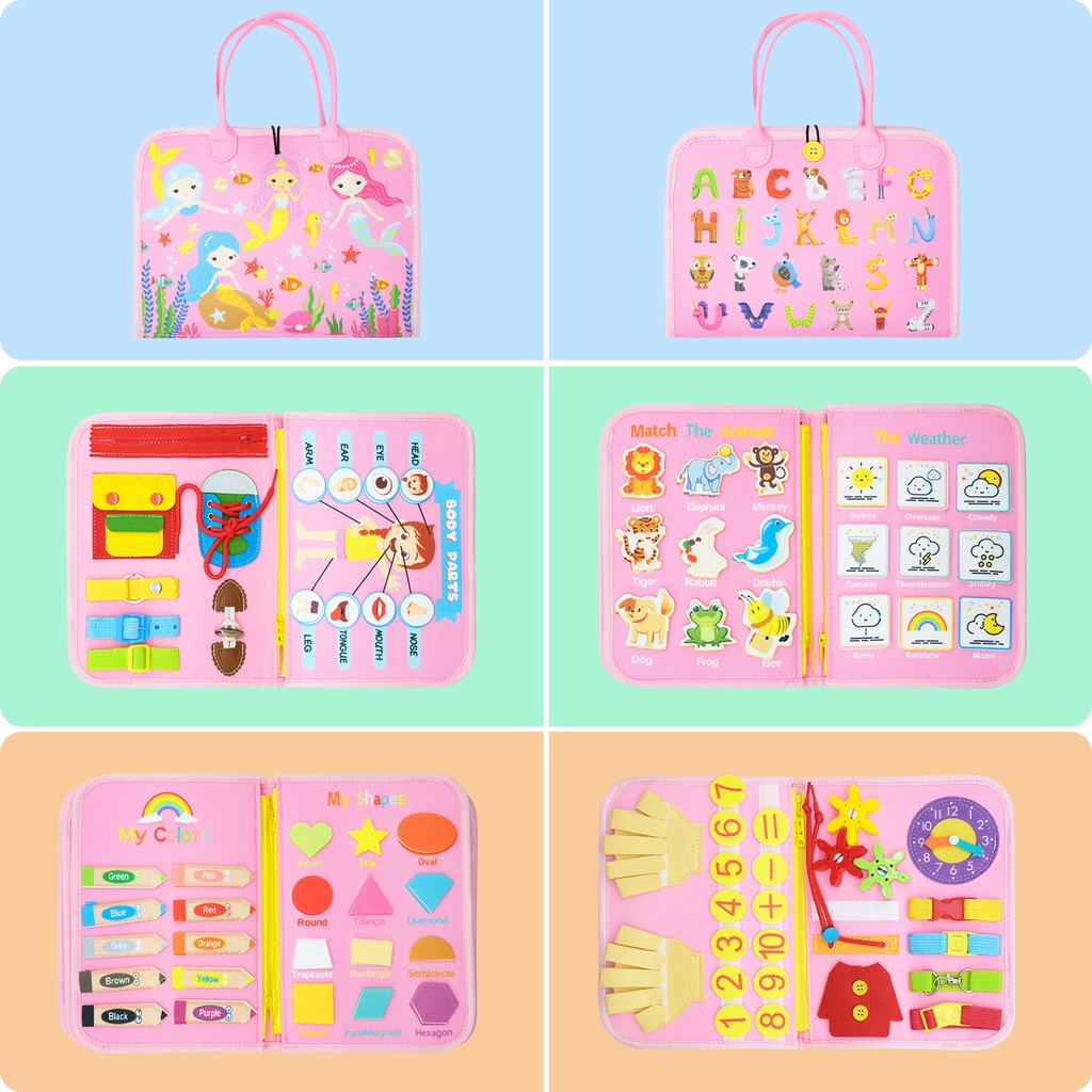 Bảng Đồ Chơi Giáo Dục Theo Phương Pháp Montessori Cho Bé