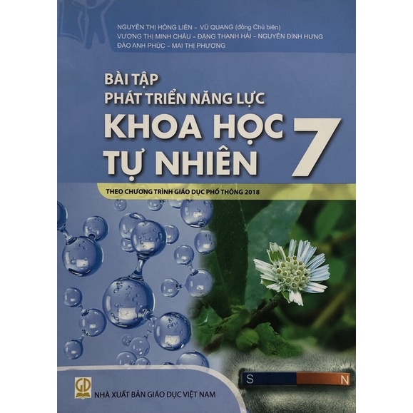Sách - Bài tập phát triển năng lực Khoa học tự nhiên 7 Theo chương trình giáo dục phổ thông 2018