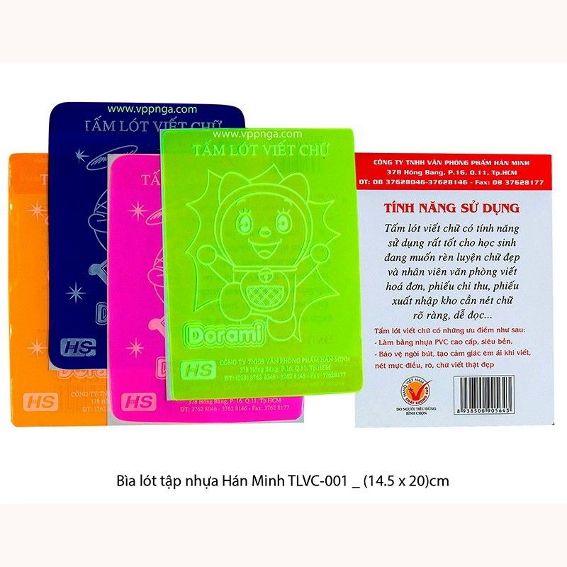Tấm Nhựa Lót Viết  Chữ