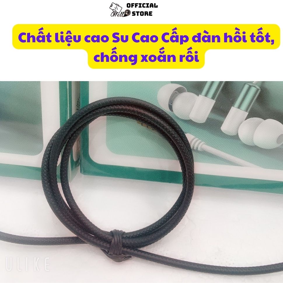 Tai Nghe Nhét Tai U955 𝐜𝐡𝐢́𝐧𝐡 𝐡𝐚̃𝐧𝐠 𝐬𝐞𝐧𝐝𝐞𝐦 Hello,Jack 3.5mm Có Dây Có Mic Chống Ồn Giá Rẻ Cho Điên Thoai