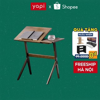 Bàn làm việc đa năng gỗ sồi cao cấp phong cách nhật bản ghc-41414