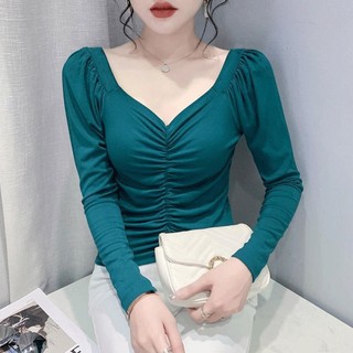 Áo thun dài tay, chất liệu thun borip mềm mịn, co giãn, k xù