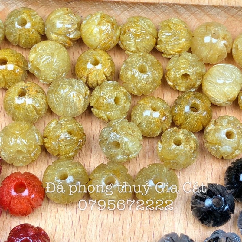 Charm sen thạch anh tóc