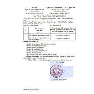 Sữa gói glucerna hàng sample date mới nhất 52,1g