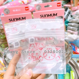 Hộp 30 /50 túi trữ sữa sunmum thái lan dung tích 100ml/250ml
