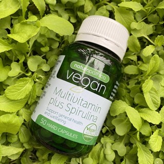 🌼 (Hàng Úc) Date 04/2026 - Vitamin tổng hợp thuần chay Naturopathica Vegan MultiVitamin Plus Spirulina 50viên tảo hữu cơ