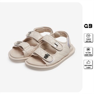 [Mã WABRMH99 giảm 12% đơn 99K]Giày sandal nữ giayBOM quai dán chất liệu da mềm êm chân B1158