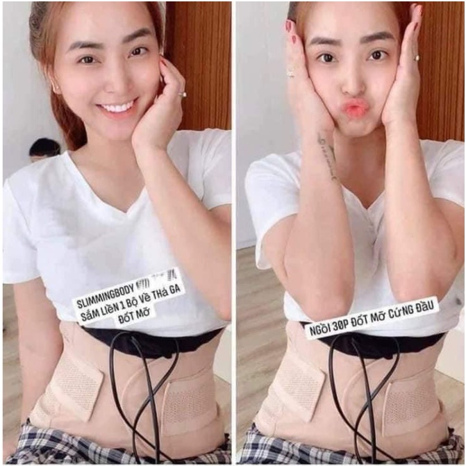 Quà Tặng Không Bán Đai nịt Slimming Care định hình vòng eo 100cm