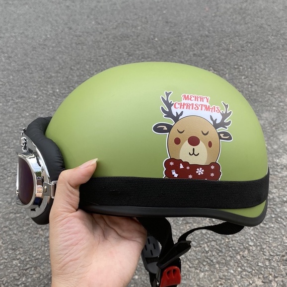 Sticker gắn mũ bảo hiểm SRT tem hươu- SRT HELMETS