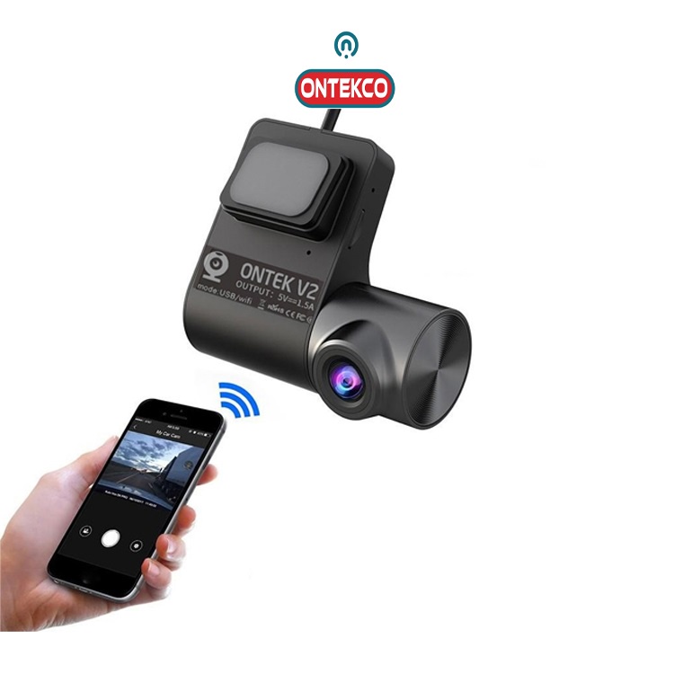 Camera Hành Trình ô tô ONTEKCO V2/ V8, kết nối WIFI điện thoại và Màn Hình Android FULL HD dễ cài đặt | BigBuy360 - bigbuy360.vn