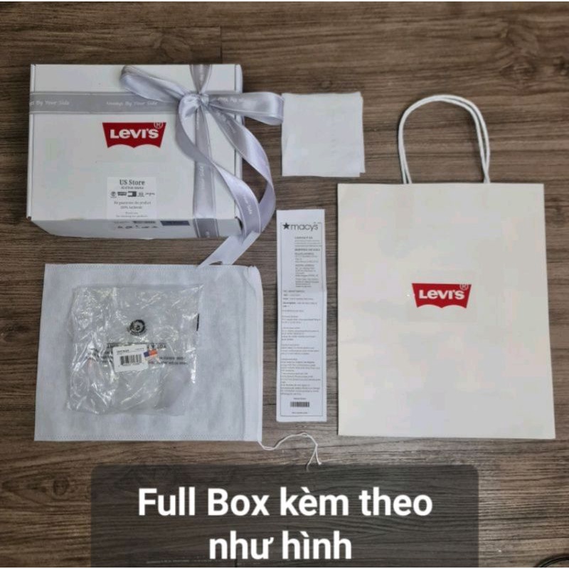 Thắt lưng da nam Levi's chính hãng nhập Mỹ