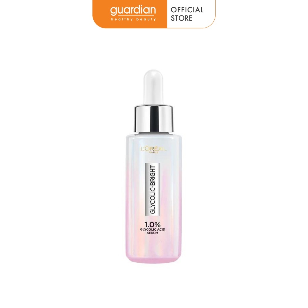 Serum L'Oreal Paris Glycolic Bright sáng da tức thì 1.0% Glycolic Acid 30ml