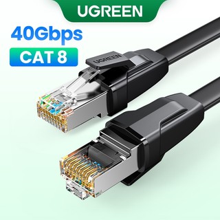 Cáp mạng ugreen cat8 40gbps lan rj45 cho ps4 laptop ps 4 flat cat 8
