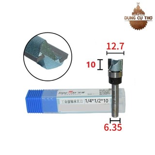 ✨ mũi phay gỗ 2 cánh cốt 6.35 - 10mm