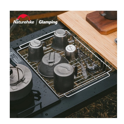 Rổ thoát nước bằng thép không gỉ cho bàn IGT NatureHike CNH22SN004