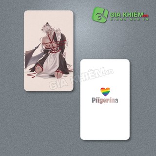 Photocard PIIGERINA - Size 5.5x9cm