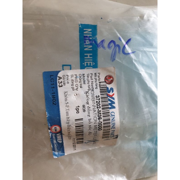 Kính đồng hồ tốc độ xe SYM Magic100