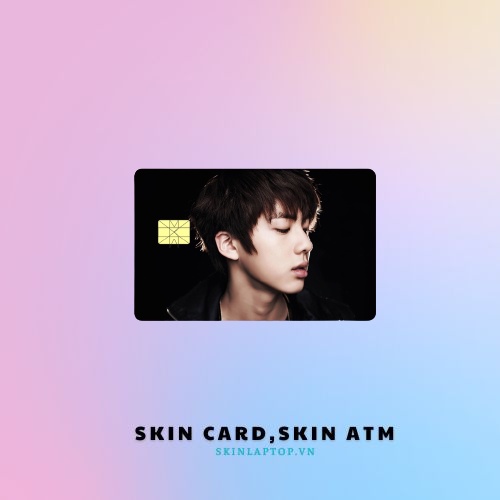Miếng Dán Thẻ Card Kpop BTS | SKIN ATM, Thẻ Xe, Thẻ Chung Cư Trang Trí - Chất Liệu Decal Vinyl Chống Nước