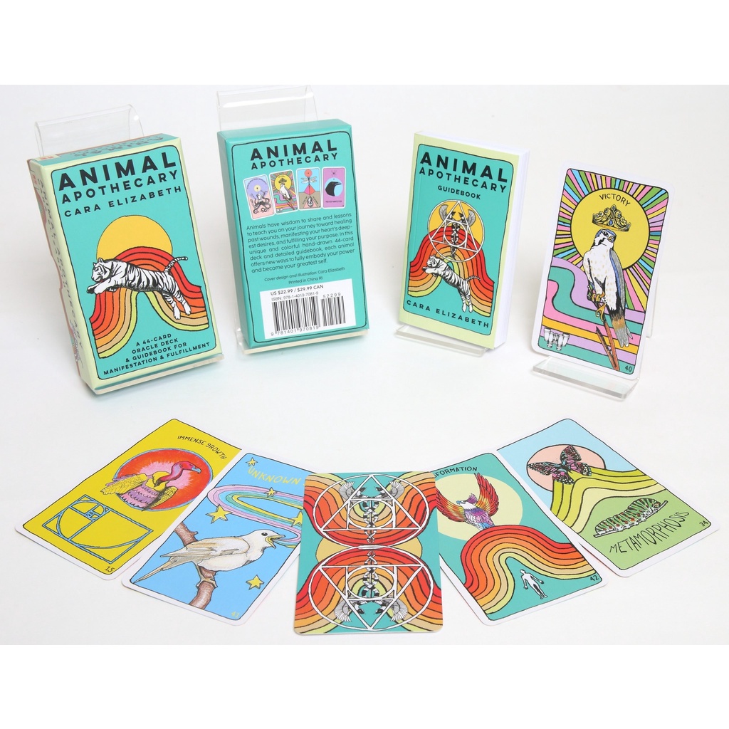 Bộ bài Animal Apothecary - Oracle Deck & Guide by Cara Elizabeth  @gocdoquyen