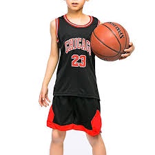 Bộ áo bóng rổ cho bé KID-chất vải thun mè kim cao cấp,thấm hút mồ hôi,thoáng mát,in tên số áo cho bé theo yêu cầu