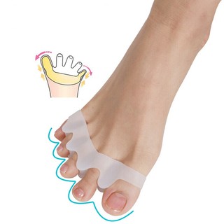 2pcs Silicone Bunion Corrector Toe Protector Straightener Spreader Separator FATE1