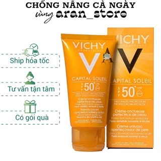 Kem Chống Nắng Không Màu SPF50 Vichy Capital Soleil 50ml aran_store