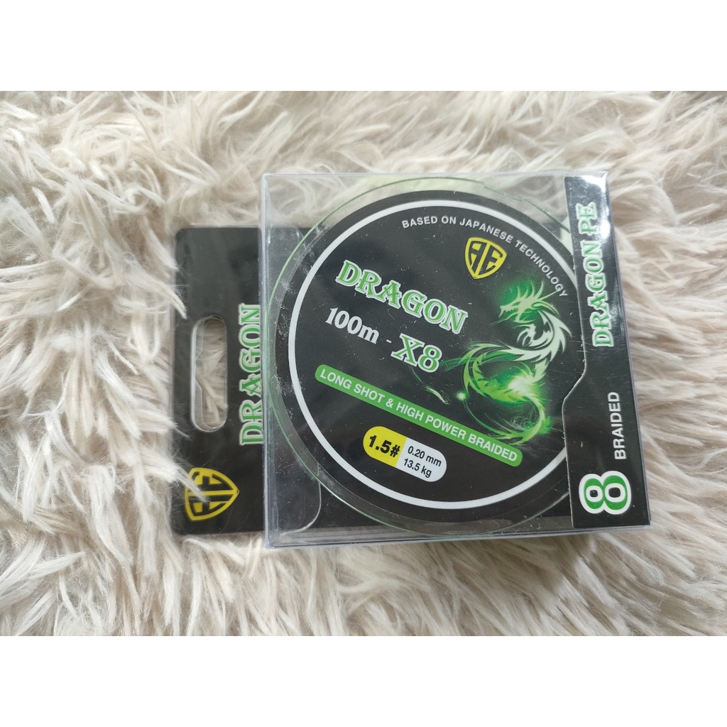 Dây Pe Dragon X8  - Dây câu nhỏ mịn,siêu bền