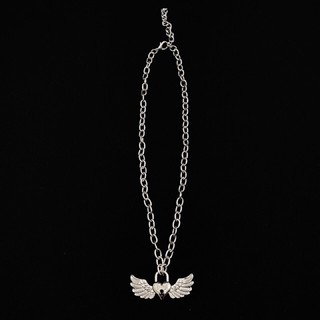 Dây Chuyền Nữ Inox Hình Trái Tim,Dây chuyền Angel Heart Phong Cách Nữ Tính