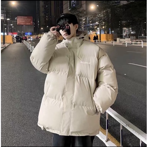 Áo Phao Lông Vũ BEIJIALE Dáng Xuông Cho Nam Nữ